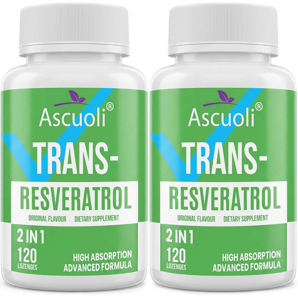 Sublingual Trans-Resveratrol 순수성 99%, 3-in-1 Boost NAD+, Immune & 에너지 지원, 노화 방지, 피부 건강 & 산화 방지제, 240 Lozenge (240 일 공급)를 위한 진보된 공식 Resveratrol 보충교재