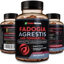 Tongkat Ali + BioPerine® [최대 흡수]를 가진 115,000mg Fadogia Agrestis - 지원 Stamina, 힘, 초점, 근육 건강 & 회복, 드라이브 & 성과 - 미국에서 만들어지는 비 GMO & - 120의 볼트 캡슐