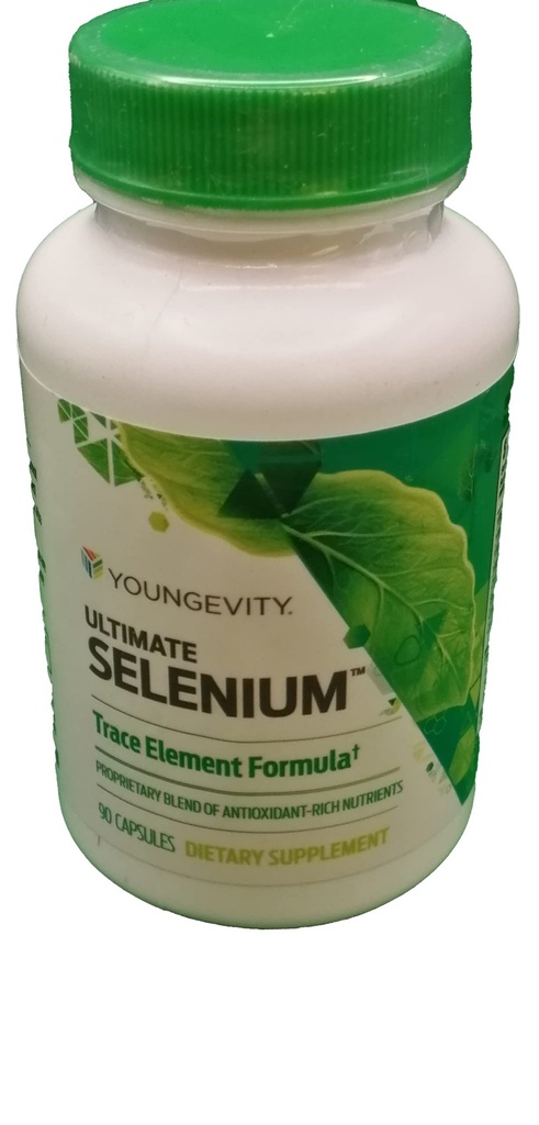 Youngevity Ultimate Selenium + Cofactors - 면역 지원, 산화 방어, 갑상선 기능 및 세포 건강 (I-selenomethionine)에 대한 필수 미네랄 보충 - (90 캡슐)