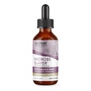 BIORAY Daily Microbe Slayer - 2 fl oz - Intestinal Microbes & Nourishes The Liver의 균형 - 비 GMO, 채식주의, 글루텐 무료