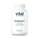 Vital Nutrients Buffered Vitamin C 500mg | Vegan Gentle Vitamin C for Sensitive Individuals* | Immune Support Supplement* | 글루텐, 다이어리 및 소이 무료 | 비 GMO | 220 캡슐
