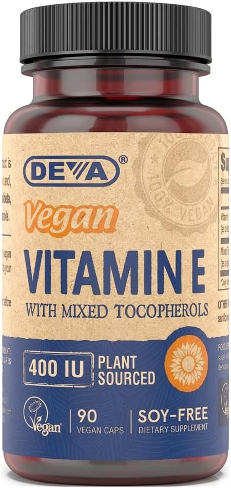 Vegan Vit-E, 400iu의 W/Tocop