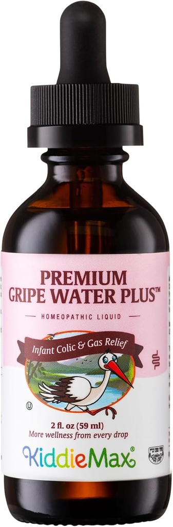 아기를위한 Maxi 건강 그립 물 – Newborns에 대한 빠른 Acting Homeopathic Colic Calm Baby Gas Drops – 천연 Chamomile, Ginger, Peppermint & Fennel Baby Water for Hiccups (2 fl oz)