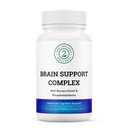 Brain Support Complex - Ginkgo Biloba, Bacopa Monnieri, Phosphatidylserine, Huperzine-A, St. John 's Wort - 30 Ct와 고급인지 지원 보충