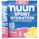 Nuun 스포츠 마그네슘, 칼슘, 칼륨, 염화물 및 나트륨, 히드라이 팩렛을 가진 전해질 분말 패킷, 핑크 레몬 맛, 글루텐 무료 & 빈, 16 단일 서빙