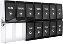 XL 주간 알약 주최자 2 시간 하루, Fullicon Extra Large Daily Pill Cases Oversize AM PM Pill Box Twice a Day for Vitamin/Fish Oil/Pills/Supplements