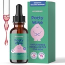 JoySpring Potty Wise Drops – 어린이 및 유아를위한 자연 변비 완화 – Elderberry, Licorice Root Extract, Fennel Seed & Senna – Sugar-Free Vegan Liquid Blend Supplement (1 fl oz) 30 서빙
