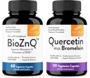 Sandhu의 아연 보충을 포함 하 여 Ionophores with Superior 흡수 & Quercetin 제공 당 Bromelain 1000mg Bioflavonoids 보충교재 Complex| 지원 면역 & 호흡 건강