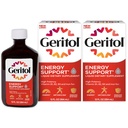 Geritol 액체 비타민과 철 보충교재, 에너지 지원은, 높은 Potency B 비타민과 철을 포함합니다, 삼비게이션, 인공 감미료 없음, 비 GMO 없음, 12 Oz, 2 팩
