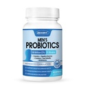 남성 100 억 CFU에 대한 ZEBORA Probiotics - 소화 건강, 남성 Probiotic 보충교재, Prebiotics & 효소를위한 Probiotics, Saw Palmetto와 전립선 건강을 위해 | 90 Veg 캡슐