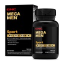 Mega Men Sport Multivitamin Caplets, Athletic Performance Nutrition, 근육 기능, 항 산화제, B 비타민, 에너지 생산, Timed Release, 90 ct, 45 svgs
