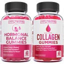 Atlantis Nutrition Hormonal Balance PMS 구호 60 구미 + 콜라겐 60 구미