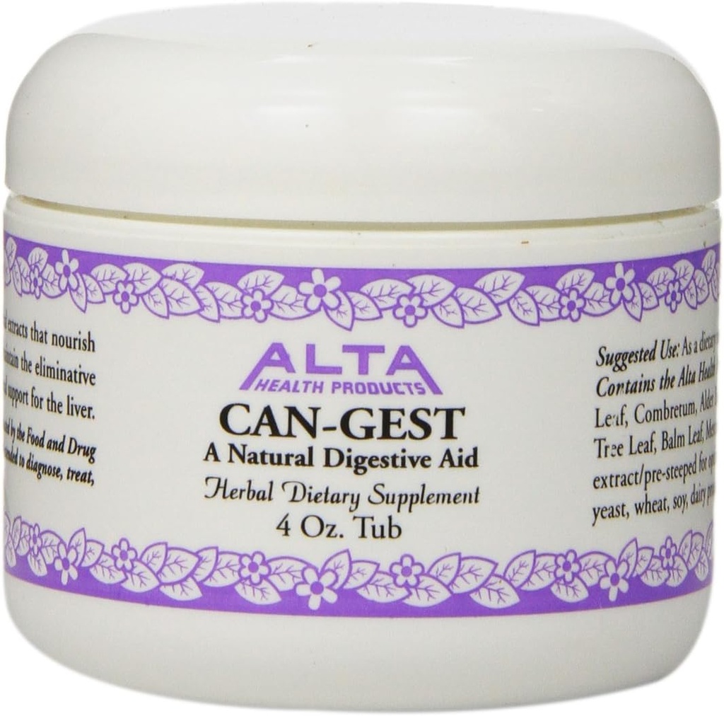 Alta 건강 Can-Gest 분말, 4 Ounce