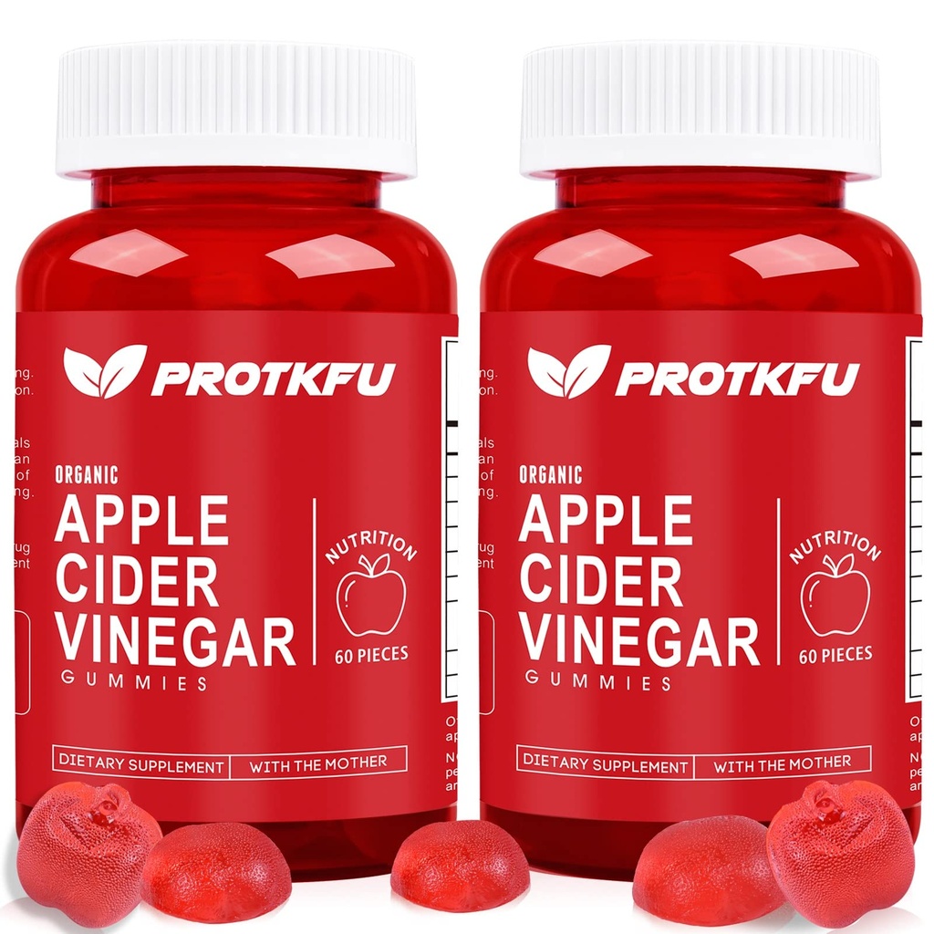 Apple Cider Vinegar Gummies, 비타민 B12 & B6를 가진 120의 조사 최대 힘 1000mg ACV Gummies, Metabolism를 위한, 소화, 해독, Gut & 면역력, 채식주의자 & 비 GMO, 젤라틴 자유로운