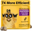 개를위한 Multivitamins - 매일 개를위한 비타민 | Gut Immune Health, Joint Heart Eye Support | Dog Supplements Glucosamine Chondroitin, Digestion Probiotics, Omega 3 Fish Oil | 90 Ct