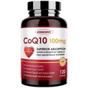 PQQ, BioPerine & Omega-3를 가진 ZEBORA CoQ10-100mg-Softgels, 높은 흡수 Coenzyme Q10 보충교재, 강력한 산화 방지제, 지원 심장 & 에너지 생산 120의 서빙, 비 GMO