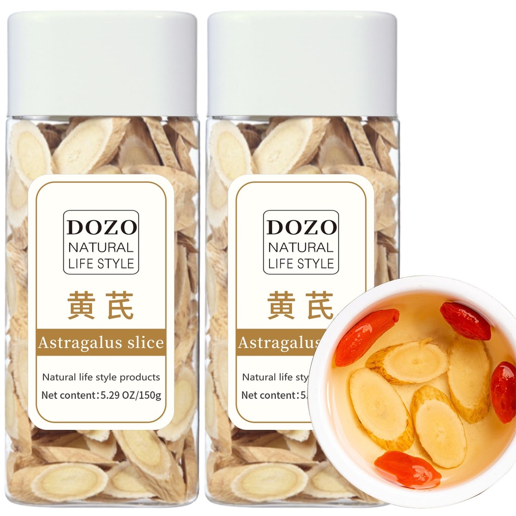 DOZO Astragalus Slice Radix Astragalus 뿌리 Huang qi 차  Tea 300g/10.5oz 우수한 Astragalus 뿌리 차 Slice  Tea