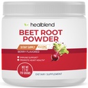 healblend 유기 사탕수수수 뿌리 분말 - 질화물, 건강한 혈압 지원, 혈액 순환 Superfood Blueberry 맛 - 30 서빙
