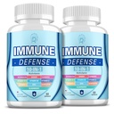 면역 지원 보충교재, 비타민 C, B6, B12, VIT D, 아연, Echinacea 심황 Elderberry Immune 승압기 - 성인을 위한 120의 캡슐 (2 팩)