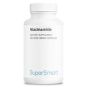 Supersmart - Niacinamide 보충 하루 2000mg (Nicotinamide) - 플러시 무료 비타민 B3 Niacin | 비 GMO 및 글루텐 무료 - 180 채식 캡슐