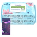 불쾌한 치질 Wipes | Medicated Witch Hazel Wipes Ph Balanced | 112 Count Fragrance Free Adult Hemorrhoid Treatment Witch Hazel Wipe for Butt Itch Relief Soothing