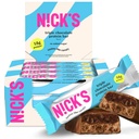 Nick 's Triple Chocolate Protein Bars – 12-Count Box | 고단백, 저 칼로리, 낮은 탄수화물, Keto Friendly, 추가 설탕 없음