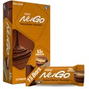 NuGo Protein Bar, 땅콩 버터, 11g Protein, 글루텐 무료, 15 카운트