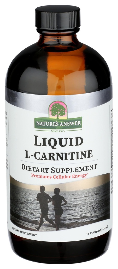 자연의 대답 액체 L 카르니틴 라즈베리 맛 1200 mg 16-Fluid Ounces 세포 에너지 다이어트 보충교재