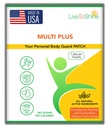 Live To Shine Multi Plus Topical Patch - 미국 제작 - 여성 및 남성 30 일 공급