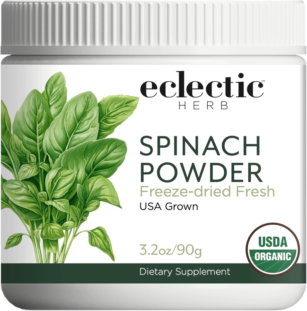 Eclectic 허브 Spinach 분말 90 그램