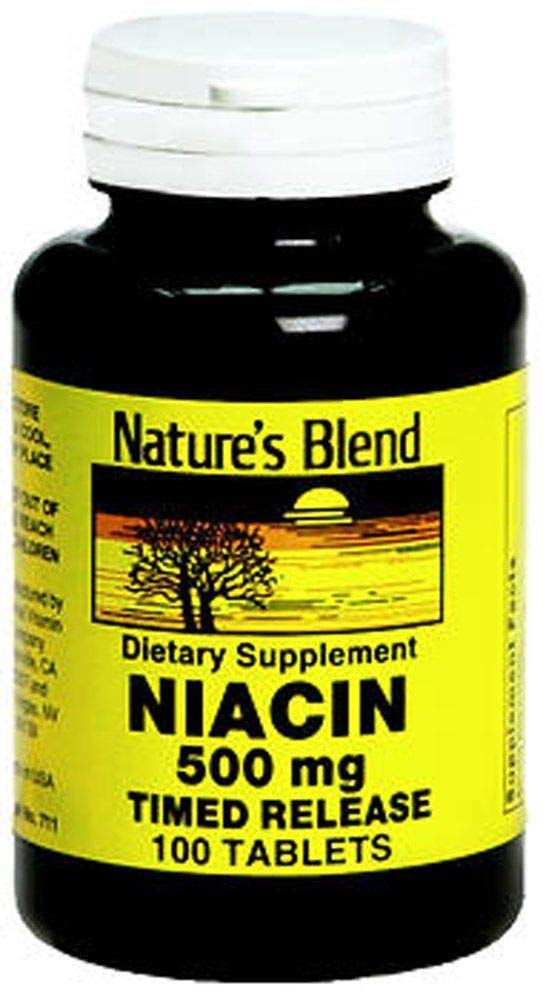 자연의 혼합 Niacin 500 mg, 100 조사