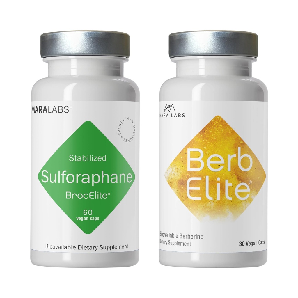 Mara Labs Plus, 60 캡슐 및 BerbElite, 30 캡슐