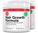 iRestore 머리 성장 보충교재 – 자연적인 DHT 차단제 & Multivitamin 혼합 – Vegan, 비 GMO, 90의 캡슐 – 지원 더 두꺼운, 남자와 여자를 위한 더 강한 머리 – 2 팩