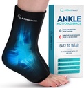 붓기를위한 발목 아이스 팩 랩 - 발 통증 완화, 발 통증 완화, 심근 Fasciitis, Achilles Tendonitis Relief, Sprained Ankle Compression, Small/Medium의 발목 아이스 랩