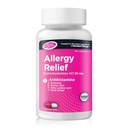 알레르기 완화, 항히스타민, Diphenhydramine HCL 25mg, 계절 실내 또는 실외 알레르기, Runny Nose, Sneezing 알레르기 완화 (1000 캡슐)