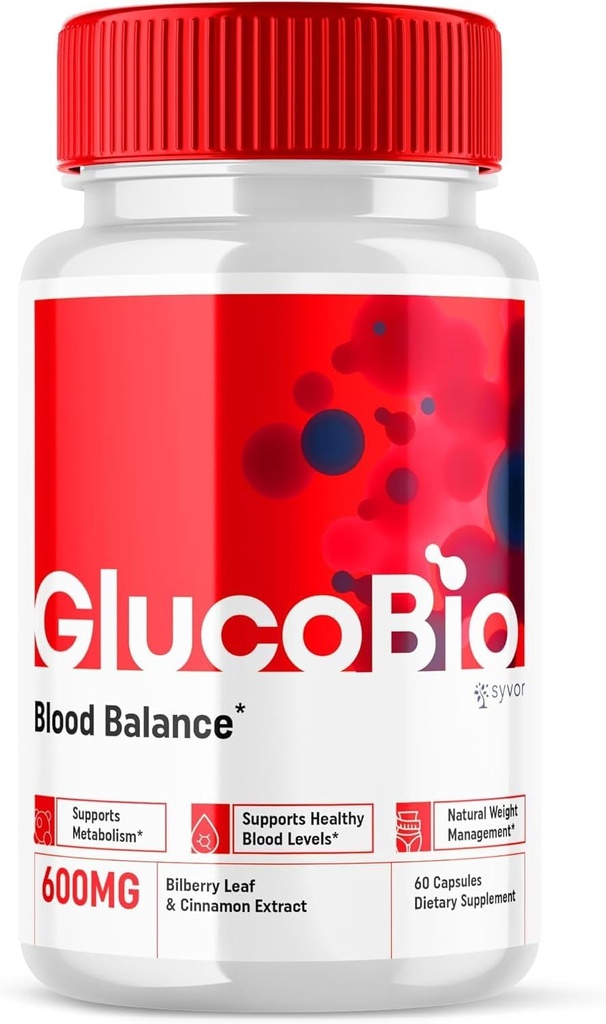GlucoBio 건강과 웰니스 지원 캡슐 Gluco 생물 알약, Gluco 생물 자연적인 비타민 전반적인 건강 및 웰니스 공식 글리콜겐 지원 보충교재, BioGluco Multivitamin 캡슐 (60의 캡슐)