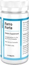 FitForMe Bariatric Multivitamins Iron Supplement After Gastric Bypass - 1 일 Ferro Forte Tablet - 10 일 Ferrous Iron 공급 (Forte Chewable 용철 부스터)