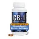 CB-1 Weight Gainer Pills (90 Count) | 여성 및 남성용 체중 증가 지원 | 임상 시험 식욕 부스터 | 강력한 대량 게인