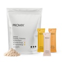 ProMix Nutrition Debloat Prebiotics 및 Probiotics - 소화 건강, Nausea Relief, Gut Repair 및 여성 및 남성을위한 Bloating Relief - 다양성 팩 - 12 서빙 (12 포장)