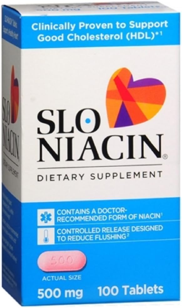 Slo-Niacin 500 mg 정제 200 정제