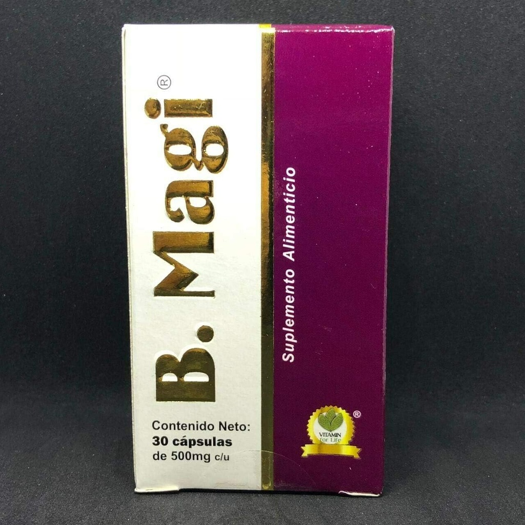 B Magi 30 모자 500 MG Elimina Tallas, Pierde Peso!