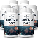 1600 mg Liposomal NAD 보충교재, 98% 순수한 NAD+ 보충교재, 나이 드는 방위, 에너지, 경도, 360 Softgels를 위한 NAD+를 밀어주기 위하여 Nicotinamide Riboside 또는 NADH에 우량한 흡수, 대안