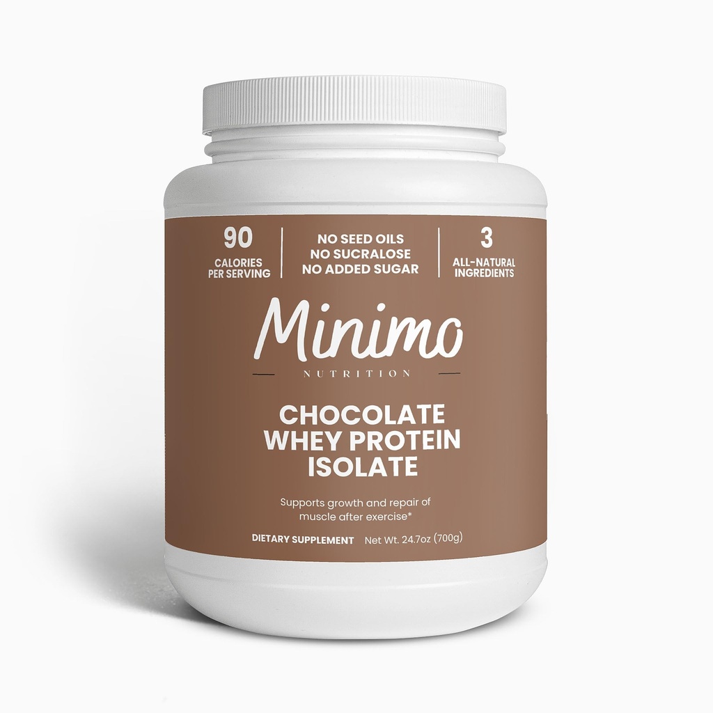 Whey Isolate Protein Powder, 만 3 재료, Whey Protein Isolate, 씨앗 오일 없음, 추가 설탕 없음, Sucralose 없음, 1.51 파운드 (1.54, 초콜릿)