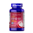 Puritan의 Pride Coenzyme CoQ10 600mg의 심장 건강을 위한 규정식 보충교재, 혈압, 구두 Gum 건강 및 건강한 시효 지원, 60 일 공급, 급속한 방출 Softgels