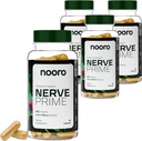 nooro Nerve Prime Supplement - R-Alpha Lipoic Acid, Lion 's Mane Mushroom 및 Curcumin, Well-Being Support, Cognitive Function, 산화 방지제 보호, 120 일 공급 (4 팩)