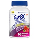 가스-X 최대 힘 가스 기복 Simethicone를 가진 총 기복 Chewable 정제 250 mg 및 Heartburn 기복 칼슘 탄산염 750 mg의 혈류, 섞는 기복 - 65 조사
