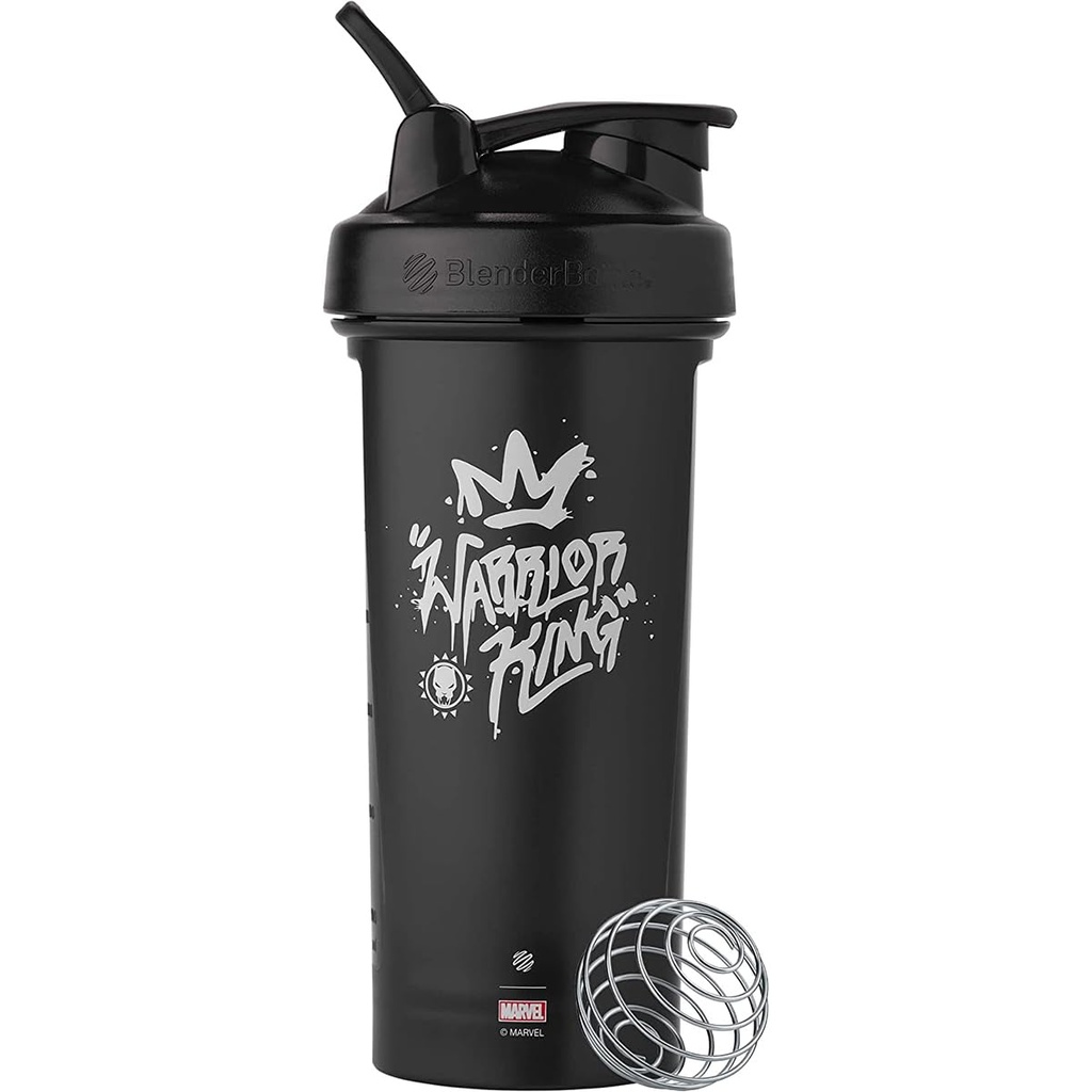 BlenderBottle Marvel Classic V2 Shaker Bottle Perfect for Protein Shakes and Pre Workout, 28-Ounce, 전사 킹