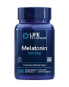 수명 연장 Melatonin, 500 mcg – 점차 수면, 낮은 복용량, 값 크기 - 비 GMO, 글루텐 - 무료, 채식 - 200 캡슐