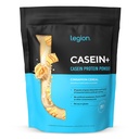 LEGION Casein+ Casein Protein Powder (Cinnamon Cereal) - 감속성 Micellar Protein Powder - Non-GMO, 글루텐 프리 및 자연적으로 단화 된 파우더 - 잔디 볶음 코우