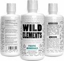 Wild Elements Gut Support Fulvic 산성 광물 혼합은 고대 식물 예금, Heal Gut Lining, Cognition 및 Immunity, 70 + Minerals, 모든 자연, 32 oz에서 파생되었습니다.